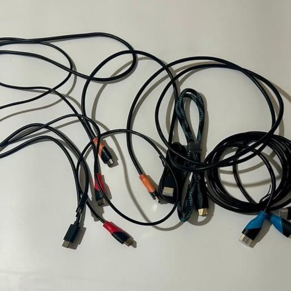 HDMI Cable Bundle – 7 Cables – TV / Gaming / Streaming